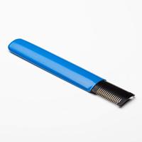 Mikki Hond, Puppy Grooming Strippen Mes - Hand Strippen Blade Tool voor Grof Haar Jassen, Blauw