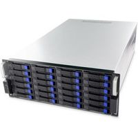 Fantec SRC-4240X07 Rack Zwart, Zilver computerbehuizing