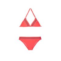 Protest triangel bikini Friska JR met borduursels roze