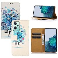 Glam Series OnePlus Nord CE 2 Lite 5G Wallet Case - Bloeiende Boom / Blauw