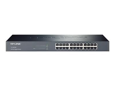 TP-Link TL-SG1024 Unmanaged Gigabit Ethernet (10/100/1000) 1U Zwart