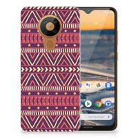 Nokia 5.3 TPU bumper Aztec Paars