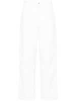 Carhartt WIP pantalon Carpenter à coupe droite - Blanc