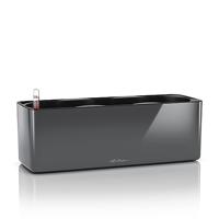 LECHUZA CUBE Glossy Triple antraciet hoogglans 13671