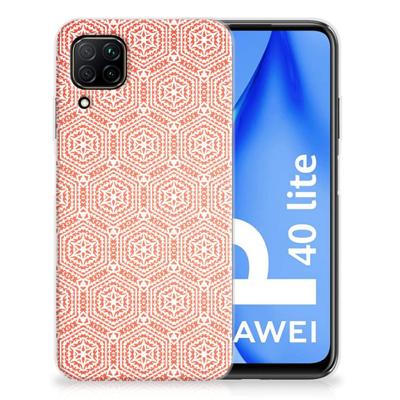 Huawei P40 Lite TPU bumper Pattern Orange Huawei P40 Lite TPU bumper Pattern Orange