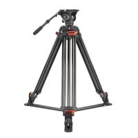 Caruba Videostar 188 Pro statief - robuust, stabiel en veelzijdig videostatief voor een nauwkeurige camerapositie - snelsluiting 1/4 inch schroef - maximale belasting 15 kg