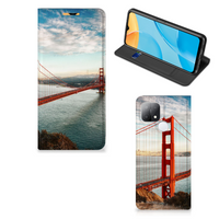 OPPO A15 Book Cover Golden Gate Bridge