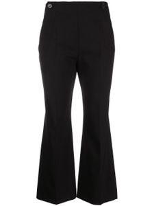 Chloé pantalon court à coupe évasée - Noir