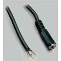 BKL Electronic Jackplug-aansluitkabel Jackplug female 3,5 mm - Open kabeleinde Stereo Aantal polen: 3 Inhoud: 1 stuk(s)