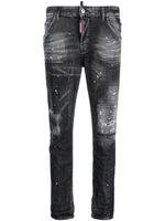 DSQUARED2 jean skinny à taille basse - Noir - thumbnail