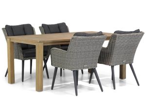 Garden Collections Boston/Bristol 180 cm dining tuinset 5-delig