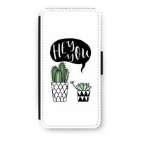 Hey you cactus: iPhone 8 Flip Hoesje