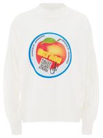 JW Anderson pull à imprimé Eat Me - Blanc