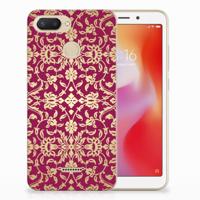 Siliconen Hoesje Xiaomi Redmi 6 Barok Pink