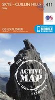 Wandelkaart 411 OS Explorer Map | Active Skye, Cuillin Hills (Active) - thumbnail