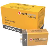 AgfaPhoto Professional 6LR61 9V batterij (blok) Alkaline 9 V 10 stuk(s) - thumbnail