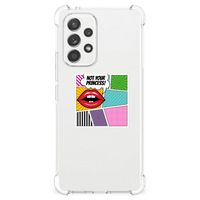 Samsung Galaxy A53 5G Anti Shock Bumper Case Popart Princess - thumbnail