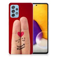 Samsung Galaxy A72 Silicone Back Cover Liefde - Origineel Romantisch Cadeau - thumbnail