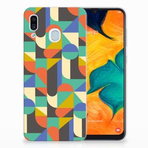 Samsung Galaxy A30 TPU bumper Funky Retro