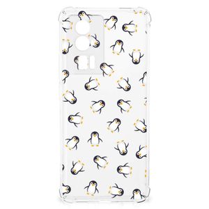 Doorzichtige Silicone Hoesje voor Xiaomi Poco F5 Pro Pinguïn