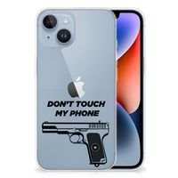 Apple iPhone 14 Silicone-hoesje Pistol DTMP - thumbnail