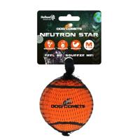 Dog Comets Neutron Star - Ø6 cm - Hondenspeelgoed - Hondenbal - Bouncing Tennisbal - Met Piep - Oranje - 1 stuk