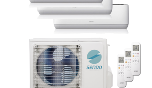 Sendo AEOLOS airco Multi-split set 2 x 2.5 kW + 1 x 3.5 kW