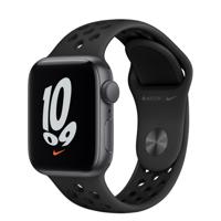 Apple Watch SE Nike Alu 40mm Spacegrey (Antraciet/zwart) iOS