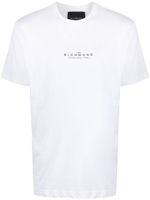 John Richmond t-shirt en coton à logo imprimé - Blanc