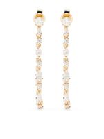 Anita Ko boucles d'oreilles en or 18ct serties de diamants