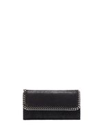 Stella McCartney portefeuille continental Falabella - Noir - thumbnail