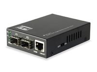 LevelOne GVT-2011 netwerk media converter 1000 Mbit/s Grijs