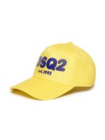 DSQUARED2 KIDS casquette à logo imprimé - Jaune