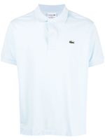 Lacoste polo à patch logo - Bleu