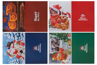 Nu met 40% korting - Diamond painting kerstkaarten Nu met 40% korting - Diamond painting kerstkaarten