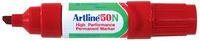 Permanent marker Artline 50N rood - thumbnail