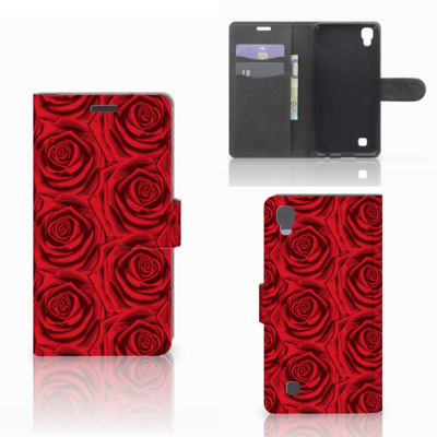 LG X Power Hoesje Red Roses LG X Power Hoesje Red Roses