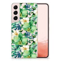 Samsung Galaxy S22 TPU Case Orchidee Groen