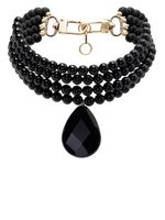 Atu Body Couture collier multi-rangs serti de perles - Noir - thumbnail