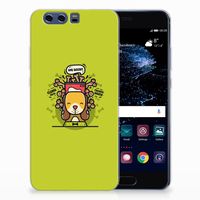 Huawei P10 Plus Telefoonhoesje met Naam Doggy Biscuit