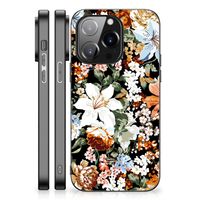 Bloemen Hoesje voor iPhone 14 Pro Dark Flowers