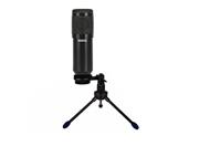 Celly, Streaming-Star-microfoon, Sparco-lijn, pc-microfoon met windfilter, ideaal voor online gaming, met instelbare kantelondersteuning, 20 Hz - 20 kHz, hartpatroon, 1,5 m USB-kabel