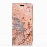 Nokia 3.1 (2018) Standcase Marmer Oranje