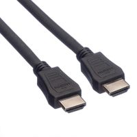 VALUE HDMI High Speed Cable met Ethernet M-M, LSOH, zwart, 2 m - thumbnail