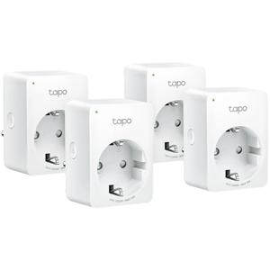 TP-Link TP-Link TAPO P100 Mini Wifi-stopcontact (4 pack)