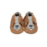 Robeez babyslofjes Sweety Dog Camel Maat