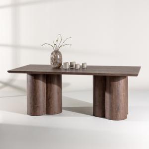 Nohr Eettafel Anh 210 x 100cm - Mokka