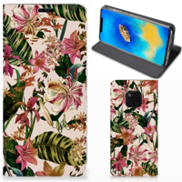 Huawei Mate 20 Pro Smart Cover Flowers