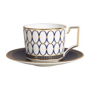 Wedgwood Espresso Kopje en Schotel Renaissance Gold