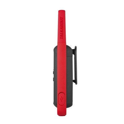 Motorola TALKABOUT T62 twee-weg radio 16 kanalen 12500 MHz Zwart, Rood